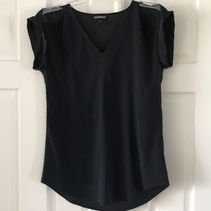 Express Cold Shoulder Top